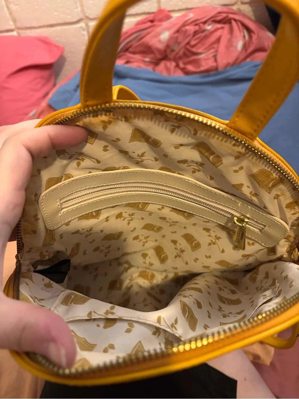 Disney loungefly tale as old as time backpack